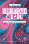 Text: "Eva Charlotte Hesse. Stereotypically Autistic? Autism Portrayals in Young Adult Fiction." Abstrakte rosa-blaue Muster., Buch
