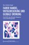 FAIRER HANDEL, VIKTIGENISIERUNG UND GLOBALE ORDNUNG – Abstrakte Illustration mit blauen und rosa Formen., Buch