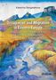 „Occupation and Migration in Eastern Europe“ von Katerina Sergatskova; farbenfrohe Hügellandschaft mit abstrakten Formen., Buch