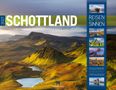 2027 SCHOTTLAND: Unterwegs zwischen Highlands und Hebriden. Reisen mit allen Sinnen. Malerische Landschaft., Kalender