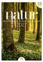 "natur 2027: Der Wochenkalender, der draußen nach drinnen holt. 53 Blatt." Ein Wald mit Blumen im Sonnenlicht.