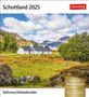 Patrick Frischknecht: Schottland Sehnsuchtskalender 2025 - Wochenkalender mit 53 Postkarten, KAL