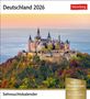 : Deutschland Sehnsuchtskalender 2026 - Wochenkalender mit 53 Postkarten, KAL