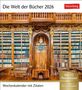 Die Welt der Bücher Postkartenkalender 2026 - Wochenkalender mit 53 Literaturpostkarten, Kalender, Kalender