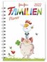 Helme Heine Familienplaner Buch A5 - Kalender 2022, Buch