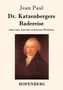 Jean Paul: Dr. Katzenbergers Badereise, Buch