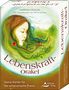 "SABRINA DENGEL, Lebens­kraft-Orakel, Deine Karten für die schamanische Praxis. Illustration einer Frau mit Naturmotiven.", Buch