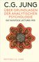 C.G. Jung: Tavistock Lectures 1935. Illustration: Rot-schwarzes Muster mit blauer Spirale in der Mitte., Buch