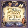 "J.K. Rowling Harry Potter und der Halbblutprinz," Hörbuch-Cover. Harry mit Zaubertrank, Buch, Draco und Ginny illustriert., 22 CDs
