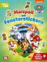 PAW Patrol Mitmachbuch: Malspaß mit Fensterstickern, Buch