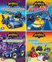 Nelson Mini-Bücher: 4er DC Batwheels 1-4, Diverse
