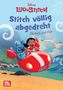 „Stitch völlig abgedreht - Das Buch zum Film“, Lilo & Stitch Logo. Lilo und Stitch fliegen über das Meer auf einem roten Fluggerät.