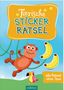 Tierische Sticker-Rätsel, Buch