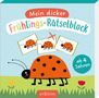 Mein dicker Frühlings-Rätselblock, Buch, Buch