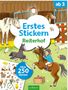 Erstes Stickern - Reiterhof, Buch, Buch