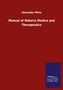 Alexander Milne: Manual of Materia Medica and Therapeutics, Buch