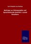 Carl Friedrich von Martius: Beiträge zur Ethnographie und Sprachenkunde Amerika´s zumal Brasiliens, Buch