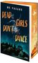 "Dead Girls Don't Dance" von MK Pagano. Rauchform einer Tänzerin über einem dunklen Wald.