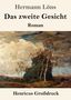 Hermann Löns, Das zweite Gesicht, Roman, Henricus Großdruck. Eine Landschaft mit Bäumen und dramatischem Himmel., Buch