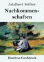 Adalbert Stifter, Nachkommenschaften, Henricus Großdruck. Illustration: Person malt in bunter Landschaft., Buch