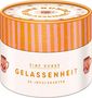 **EINE RUNDE GELASSENHEIT**  
50 IMPULSKARTEN  
Runddose mit Streifen, Tassen und Blumen., Buch