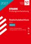 „STARK Prüfungsvorbereitung, Realschulabschluss Hessen Deutsch, Original-Prüfungsaufgaben.“ Rot-weiße Gestaltung.