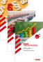 "Abitur-Training Wirtschaft 2: Betriebswirtschaftslehre" und "Gut erklärt! Lern-Videos". Farbige Diagramme und Weltkarte., Buch