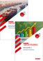 Neues Abitur Abitur-Training Wirtschaft. Oberes Bild: Frachtschiff im Hafen. Unteres Bild: Bunte Diagramme mit Pfeil., Buch