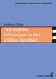"Psychische Störungen in der frühen Kindheit" von Andrea Caby. Blau-orange Gestaltung mit CARL-AUER-Logo., Buch
