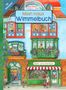 „Mit Rätelspaß“, „Anne Suess“, „Mein Haus Wimmelbuch“, „Obst und Gemüse“. Buntes Haus mit Geschäften und Menschen., Buch