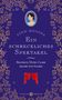 "Ein schreckliches Spektakel" von Lynn Messina. Eine Illustration mit Blumenmustern, Frau im ovalen Rahmen, rotem Vorhang., Buch