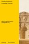 Links gelber Hintergrund mit schwarzem Text. Rechts eine architektonische Zeichnung., Buch