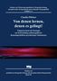 Ein Buchcover mit blauem Hintergrund. Titel: "Von denen lernen, denen es gelingt!" Autorin: Claudia Plöttner. Unten ein rotes Pinselstrich-Design., Buch