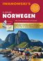 "IWANOWSKI'S NORWEGEN 16. AUFLAGE. Tipps für individuelle Entdecker." Bild von roten Häusern vor Bergen., Buch