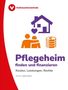"Pflegeheim finden und finanzieren. Kosten, Leistungen, Rechte" steht groß. Oben links ein Logo der Verbraucherzentrale., Buch
