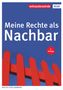 Detlef Stollenwerk: Meine Rechte als Nachbar, Buch