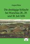 August Riese: Die dreitägige Schlacht bei Warschau 28., 29. und 30. Juli 1656, Buch