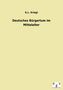G. L. Kriegl: Deutsches Bürgertum im Mittelalter, Buch