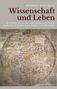 Titel: Wissenschaft und Leben. Untertitel erklärt, dass es um Mediävistik an der Humboldt-Universität geht. Hintergrund: Mittelalterkarte., Buch