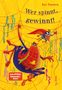 Text: "Wer spinnt, gewinnt!" und "Dein SPIEGEL Bestseller-Autor". Illustration: Eine bunte Spinne und ein Superheldeninsekt., Buch