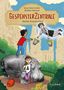„Anne-Dore Krohn, Wiebke Nieland, Gespensterzentrale, Rettet Knautschke!“ Zwei Kinder auf einem großen Flusspferd., Buch