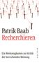 Patrik Baab: Recherchieren, Buch