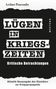 Arthur Ponsonby: Lügen in Kriegszeiten, Buch