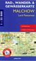 Rad-, Wander- und Gewässerkarte Malchow, Land Fleesensee, Karten, Karten