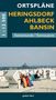 "ORTSPLÄNE HERINGSDORF AHLBECK BANSIN Swinemünde/Świnoujście 1:13 500 grünes herz" - Strand mit Strandkörben und Seebrücke., Karten