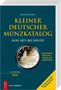 Titel: Kleiner Deutscher Münzkatalog. Münzabbildung und Verlagslogo. Dominiert von gelb auf grünem Hintergrund., Buch