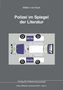 „Polizei im Spiegel der Literatur“ oben; Illustration zweier Polizeiautos mittig; „Verlag für Polizeiwissenschaft“ unten., Buch