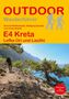 OUTDOOR Wanderführer: E4 Kreta. Lefka Ori und Lasithi. Berglandschaft mit Wanderer am Meer., Buch