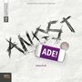 Text: "ANGST" durchgestrichen mit einem Radiergummi, auf dem "ADE!" steht. Jesaja 41,10. Verpackungs-Design., Buch