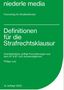 Philipp Lutz: Definitionen für die Strafrechtsklausur, Buch